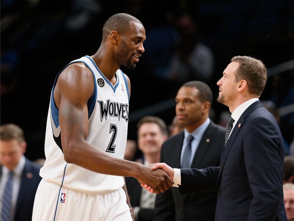 随着球队的易主和新管理层的到来，森林狼正